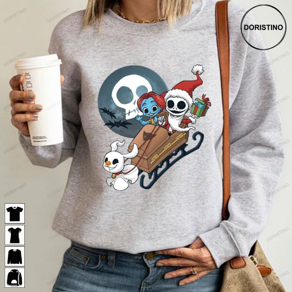 Merry The Nightmare Before Christmas 2 Doristino Sweatshirt Long Sleeve Hoodie