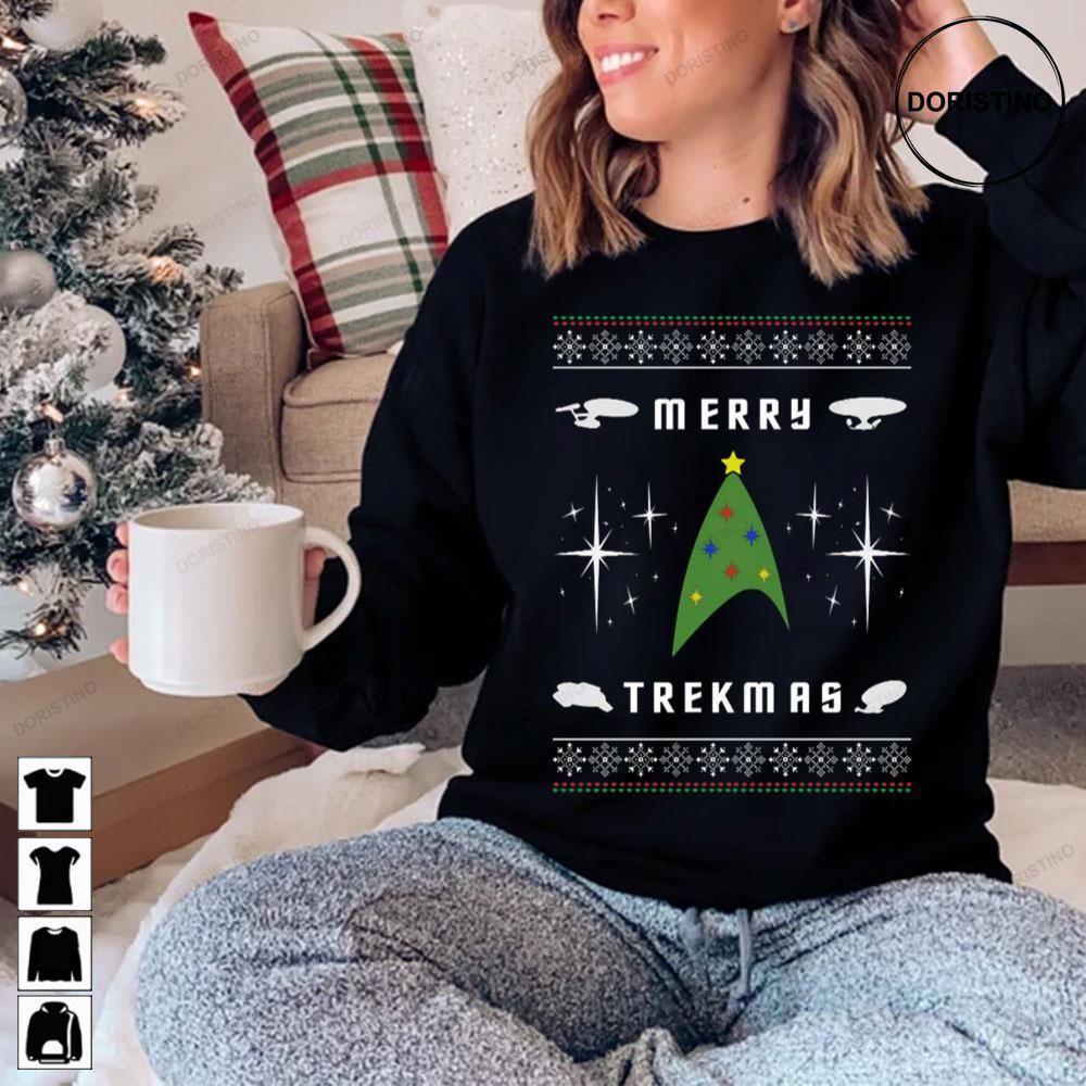 Merry Trekmas Christmas 2 Doristino Hoodie Tshirt Sweatshirt