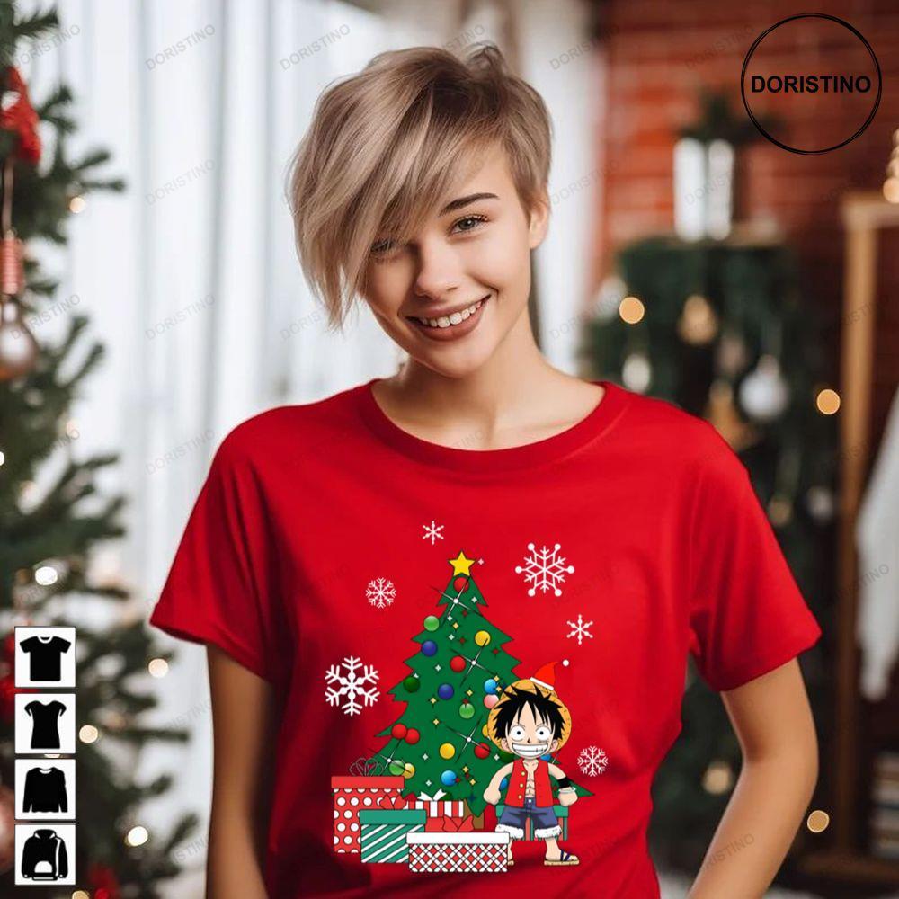 Merry Christmas From Monkey D Luffy One Piece Unisex Sweatshirt - Teeruto