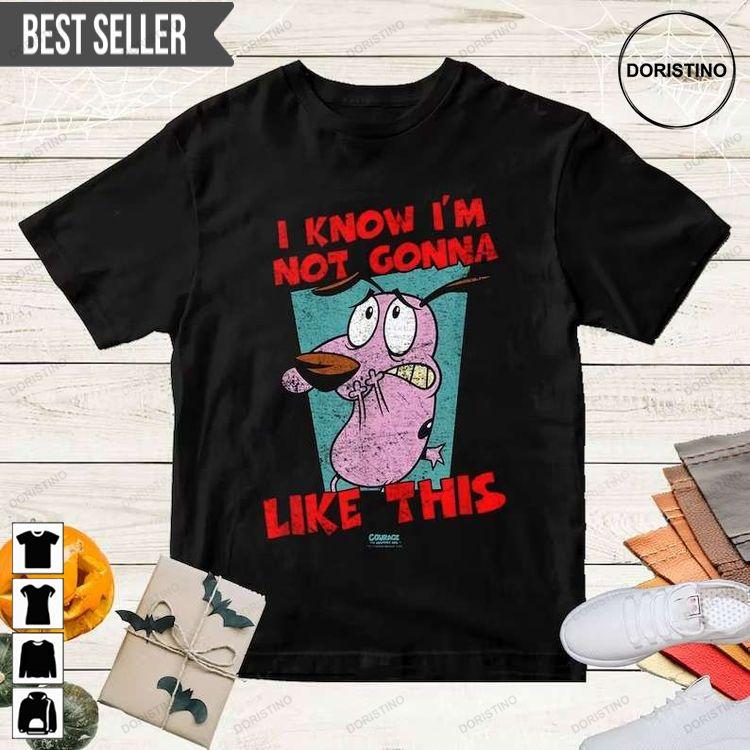 Cartoon Network Courage The Cowardly Dog Adult Short-sleeve Doristino Sweatshirt Long Sleeve Hoodie