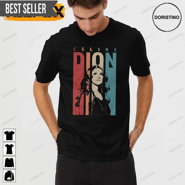 Celine Dion Music Singer Vintage Retro Doristino Hoodie Tshirt Sweatshirt