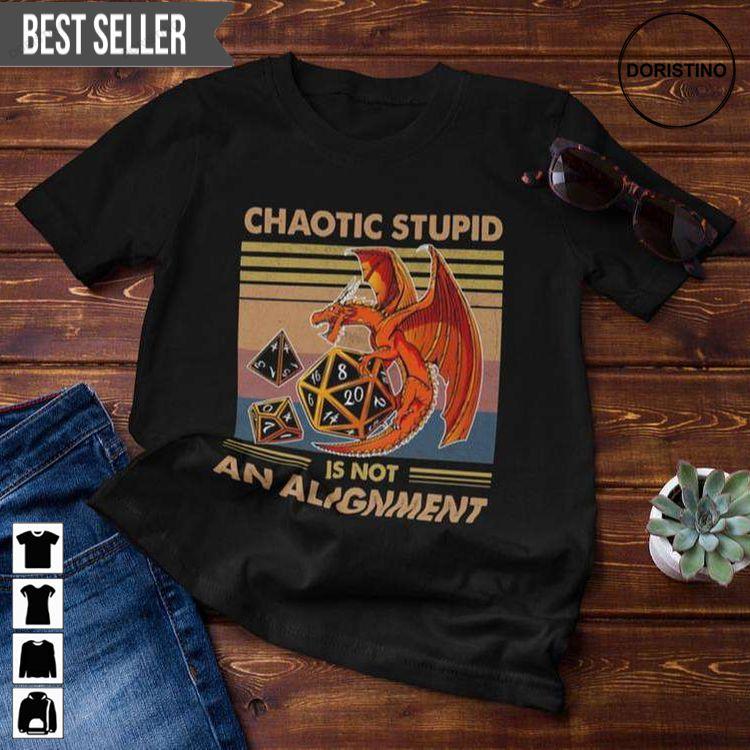 Chaotic Stupid Is Not An Alignment Dnd Dungeon Dragons Unisex Doristino Hoodie Tshirt Sweatshirt