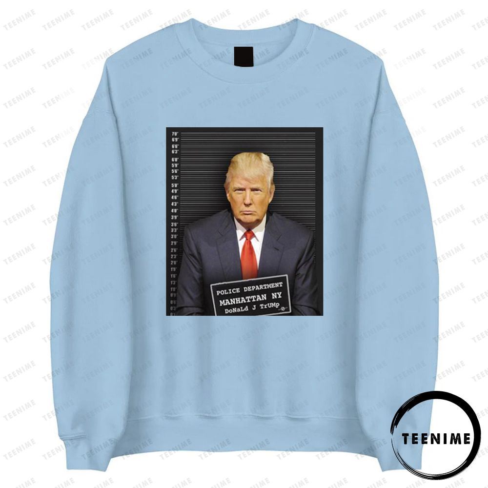 Donald Trump Mugshot Teenime Awesome T-shirt