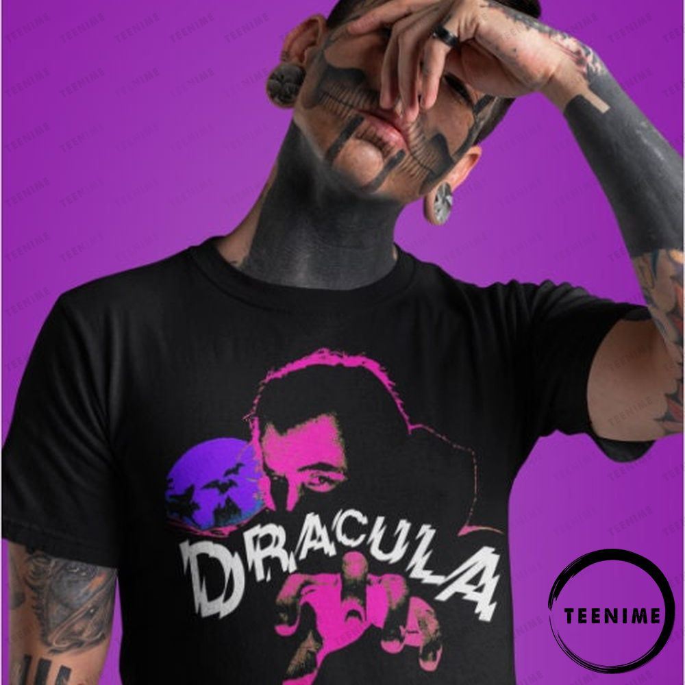 Dracula Vampire 1973 Horror Movie Teenime Awesome T-shirt