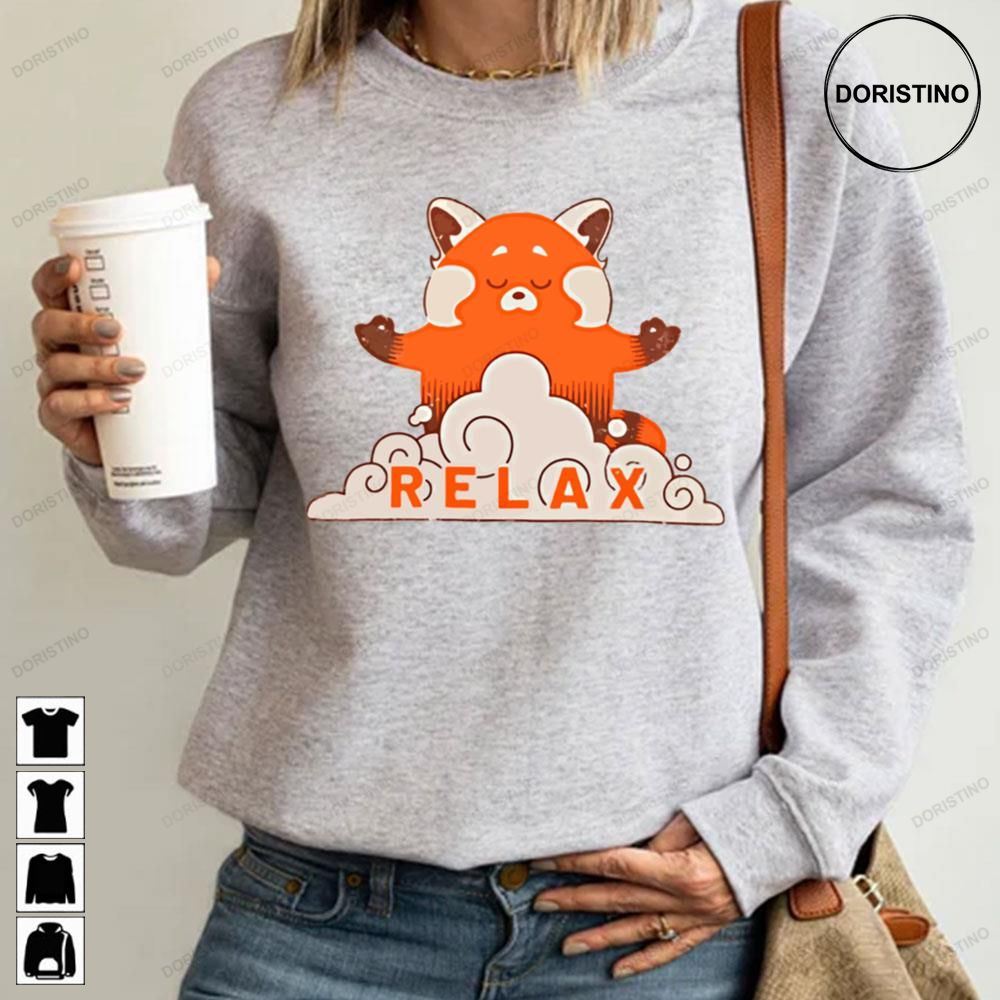 Ctie Turning Red Mei Relax Red Panda For Fans Limited Edition T-shirts