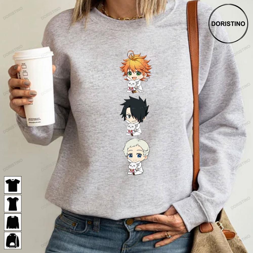 Happy Face The Promised Neverland Young Ray Emma Norman Trending Style