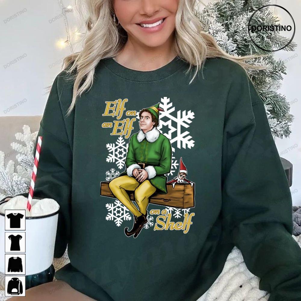 On An Elf On A Shelf Elf Christmas 2 Doristino Tshirt Sweatshirt Hoodie