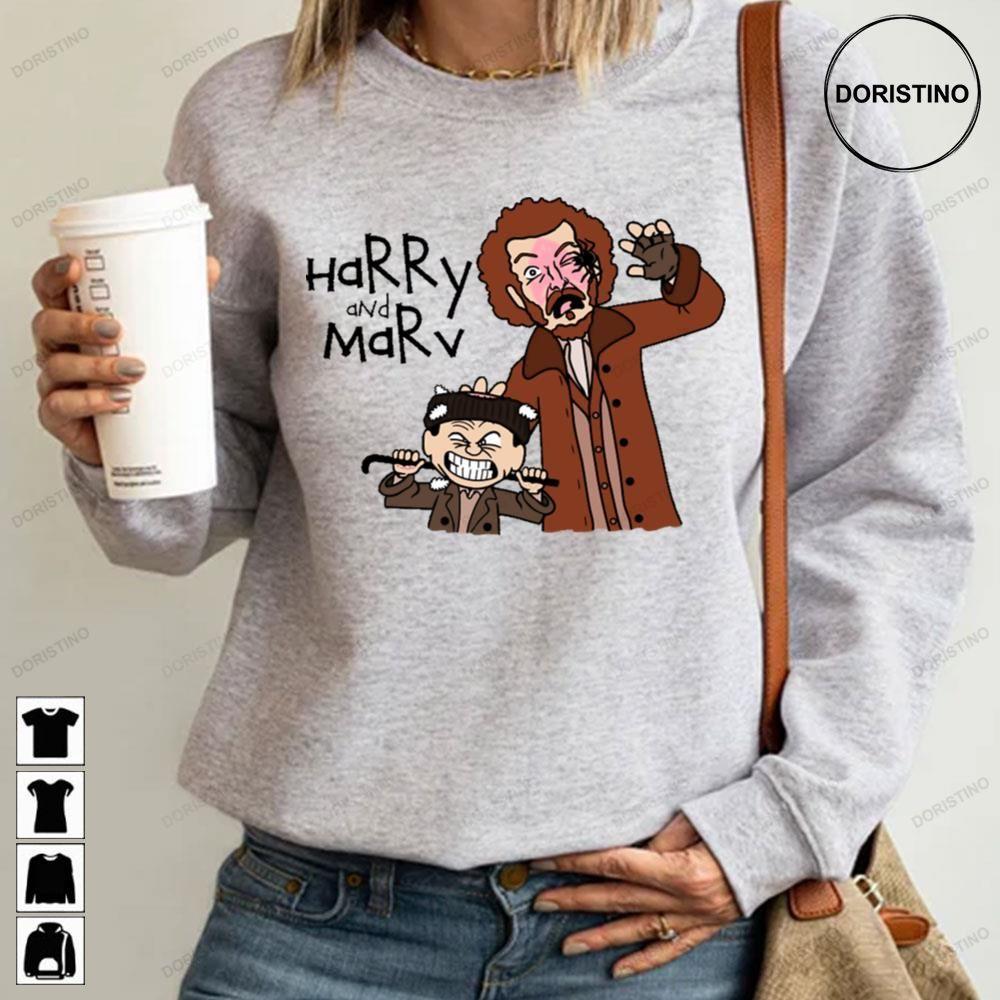 Poor Harry And Marv Home Alone Christmas 2 Doristino Sweatshirt Long Sleeve Hoodie