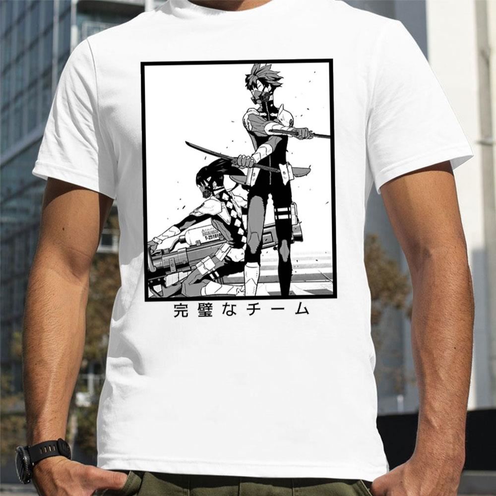 Kaiju No8 The Perfect Duo In Japanese Monster 8 2 Doristino Limited Edition T-shirts Kaiju No8 The Perfect Duo In Japanese Monster 8 2 Doristino Limited Edition T-shirts