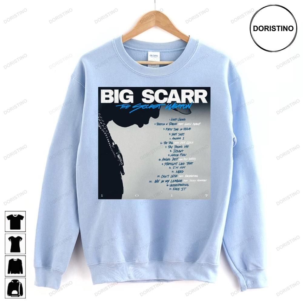 Big Scarr The Secret Weapon Doristino Limited Edition T-shirts