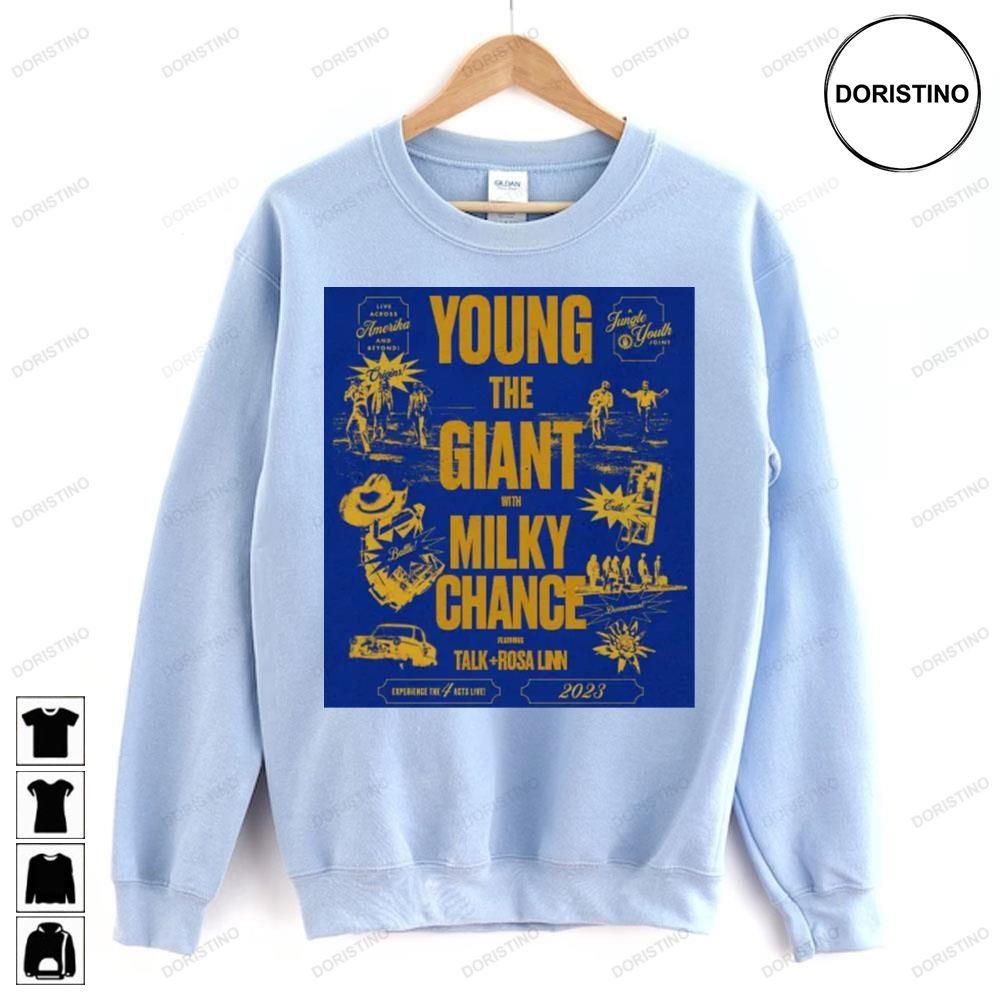 Young The Giant With Milky Chance 2023 Doristino Trending Style