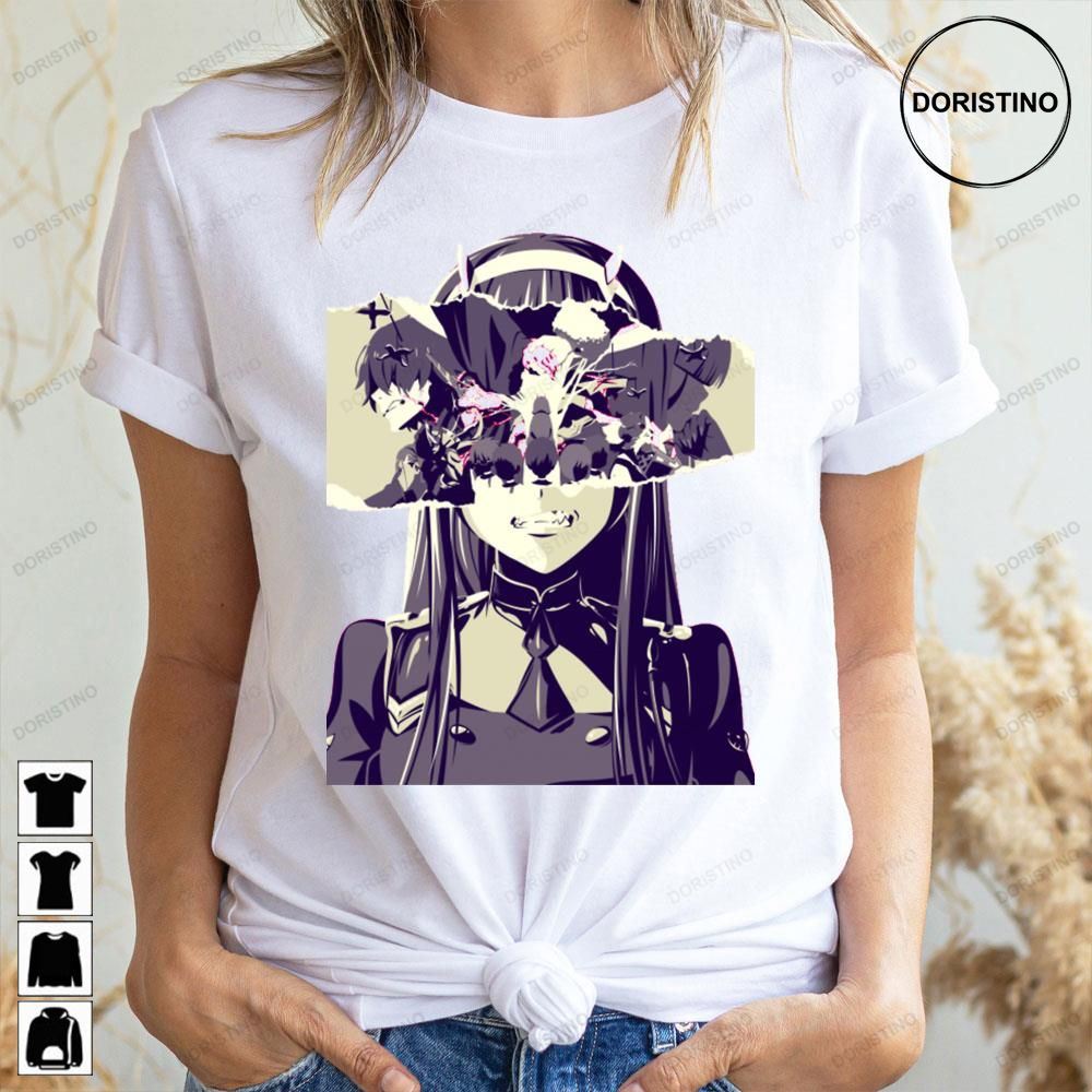 Zero Two Cry 002 Darling In The Franxx Doristino Limited Edition T-shirts