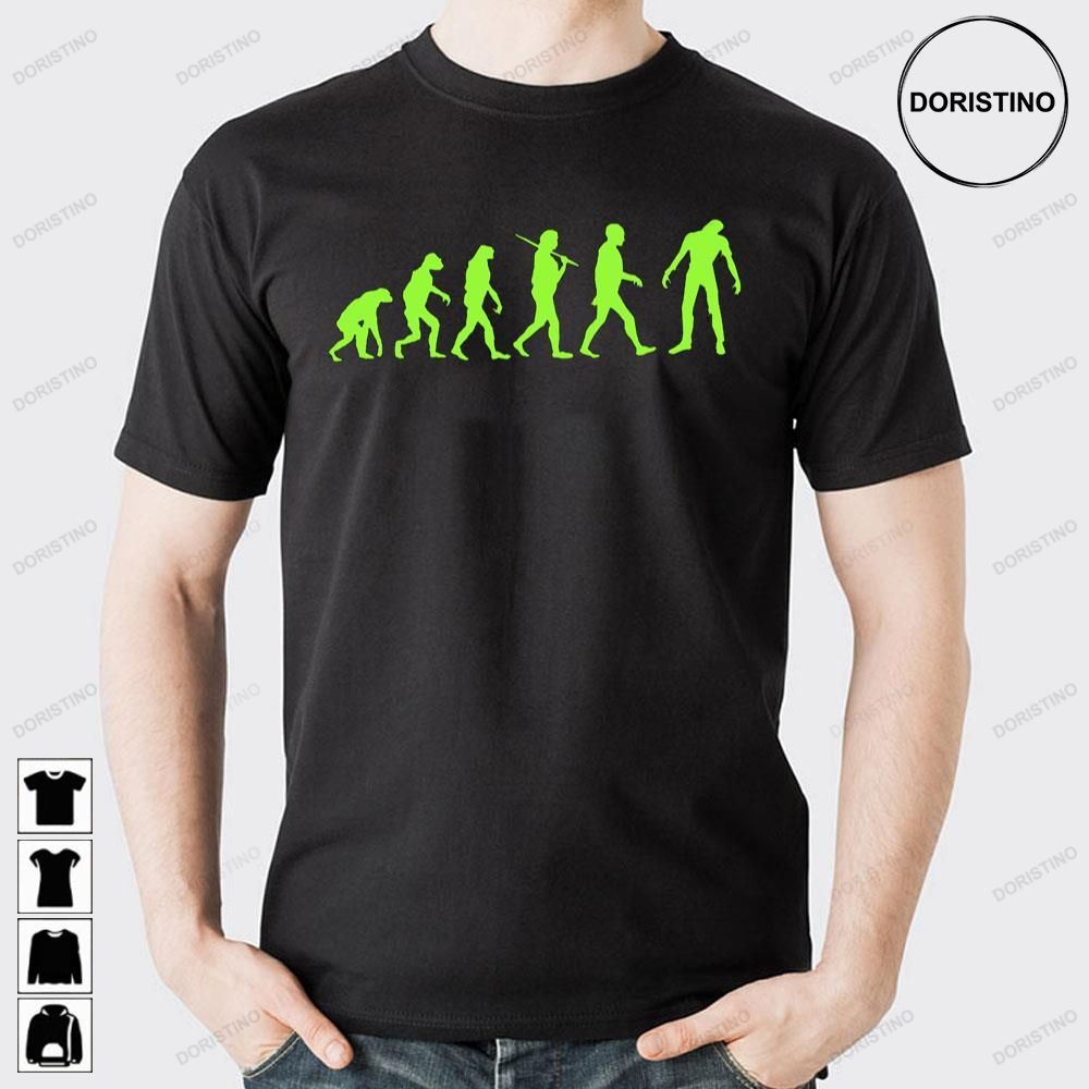 Zombie Evolution Design Doristino Limited Edition T-shirts