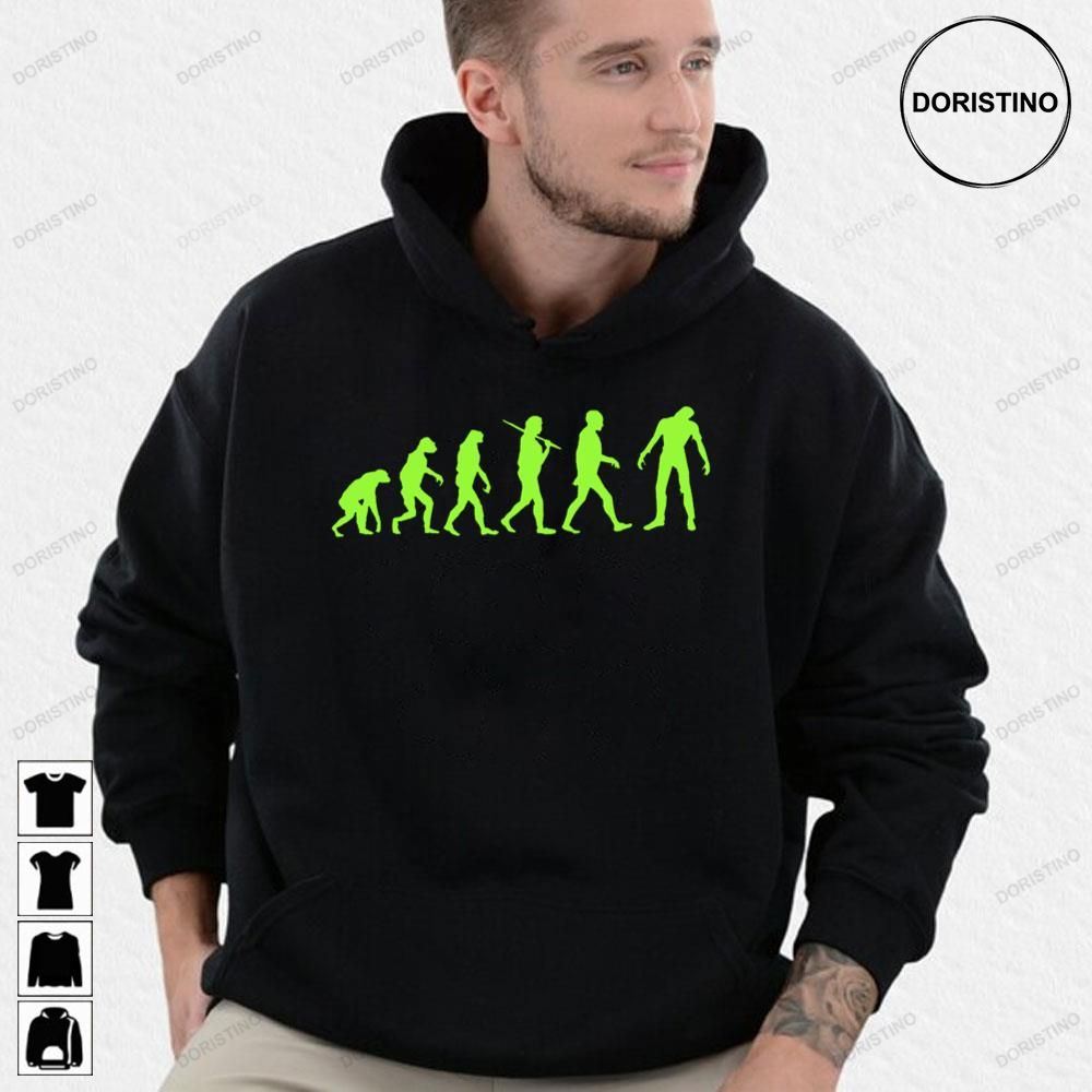 Zombie Evolution Design Doristino Limited Edition T-shirts Zombie Evolution Design Doristino Limited Edition T-shirts
