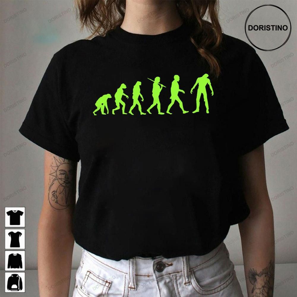 Zombie Evolution Design Doristino Limited Edition T-shirts Zombie Evolution Design Doristino Limited Edition T-shirts