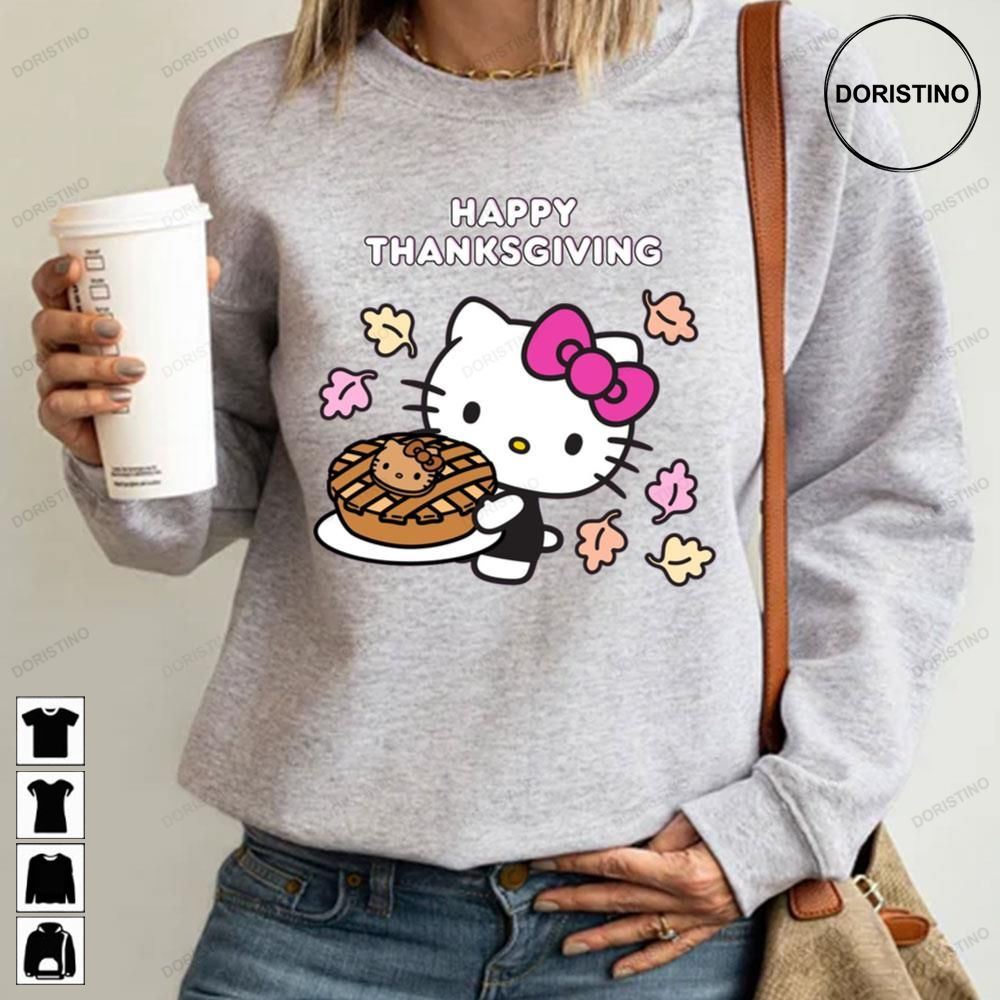 Hello Kitty Happy Thanksgiving Awesome Shirts