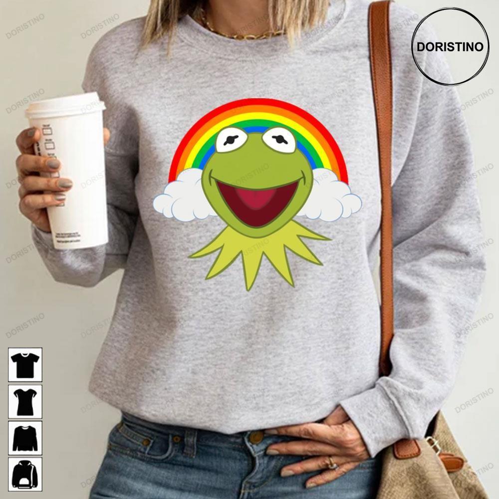 Rainbow Kermit The Muppet Christmas Carol 2 Doristino Hoodie Tshirt Sweatshirt