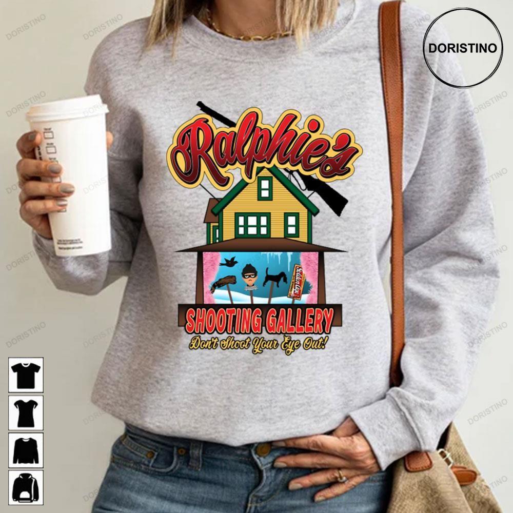 Ralphies Shooting Gallery Full A Christmas Story 2 Doristino Hoodie Tshirt Sweatshirt