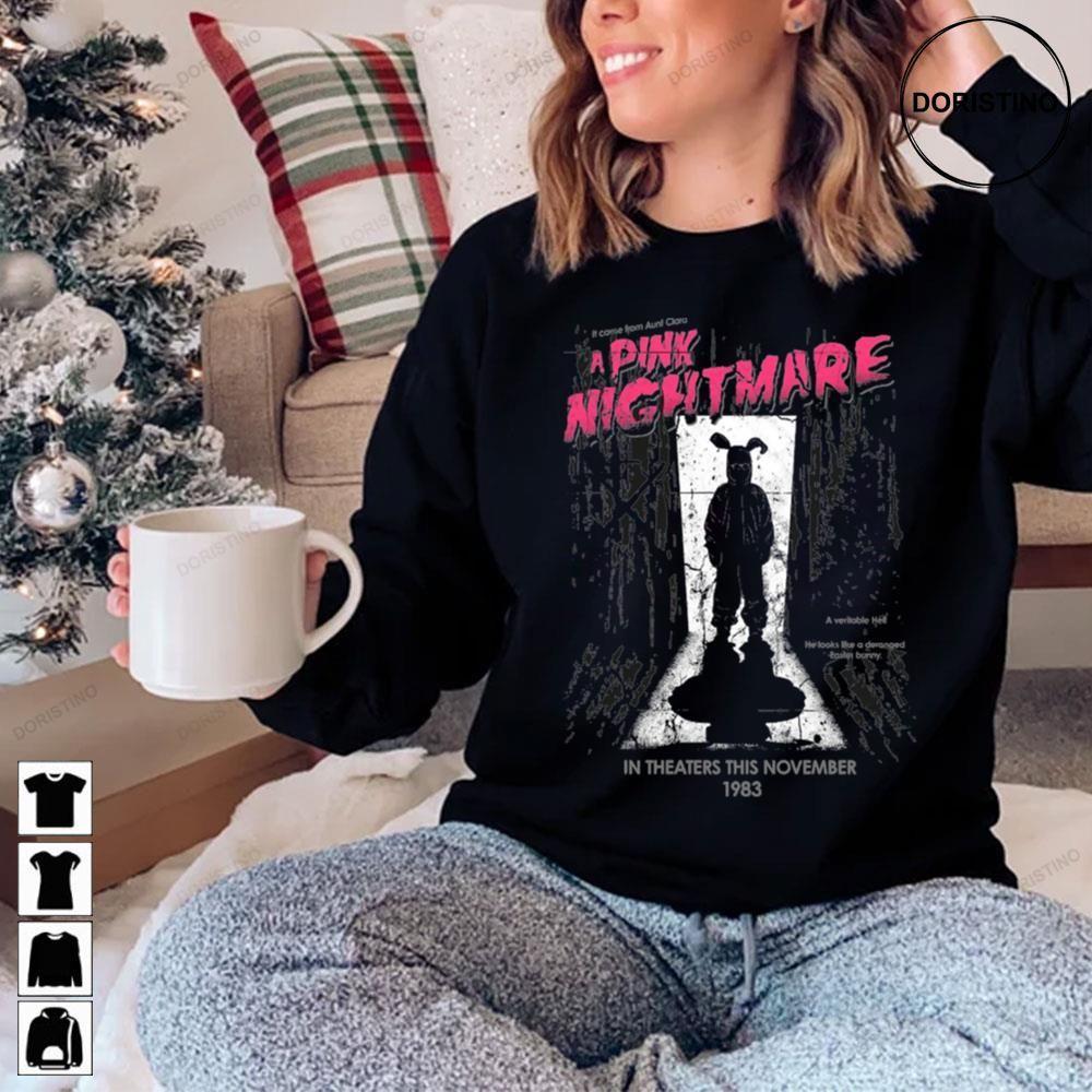 Retro Art Pink Nightmare A Christmas Story 2 Doristino Sweatshirt Long Sleeve Hoodie