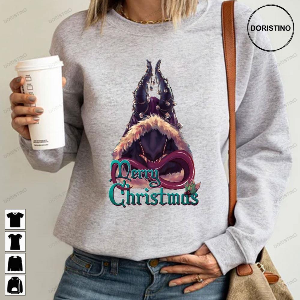 Retro Monster Krampus Christmas 2 Doristino Hoodie Tshirt Sweatshirt
