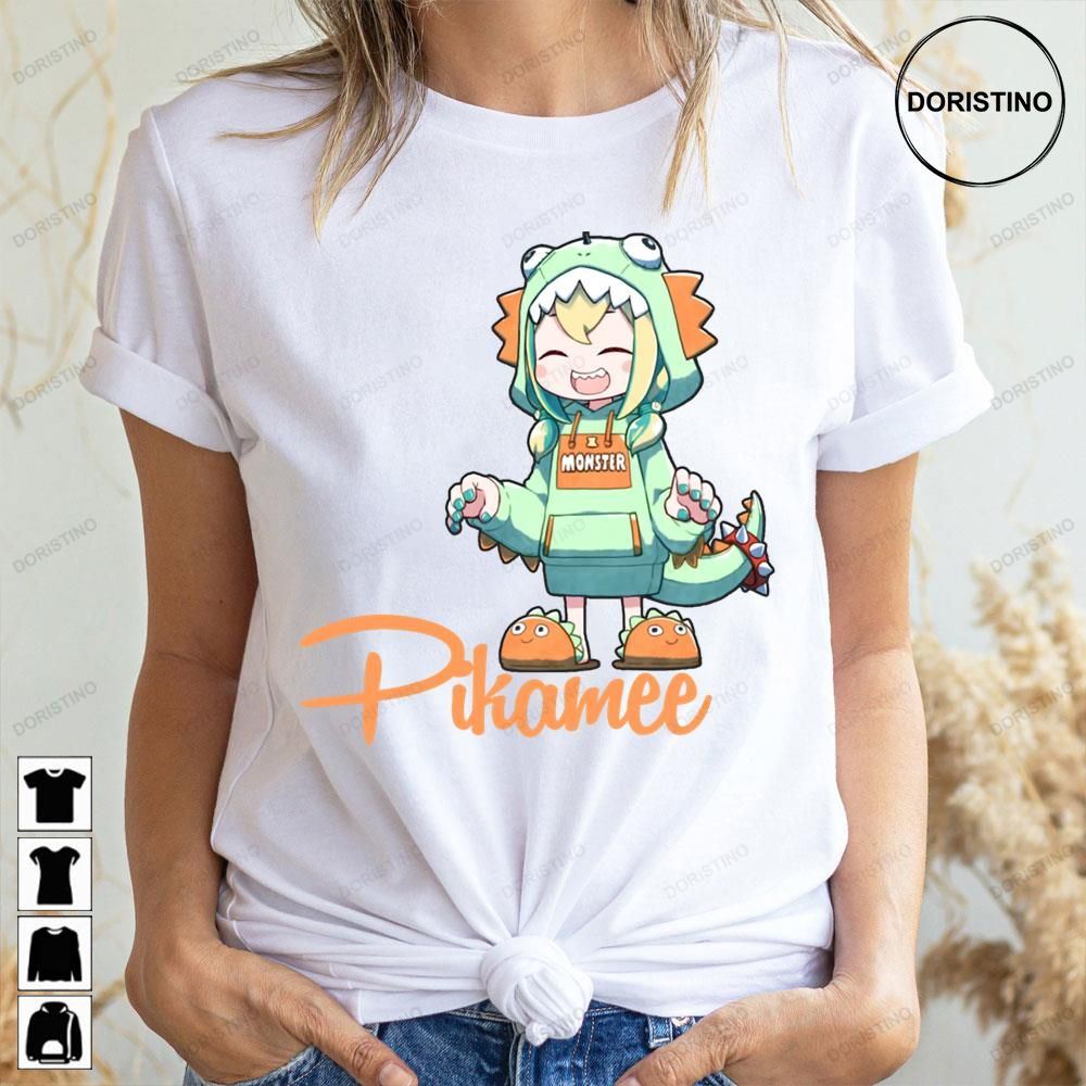 Cute Amano Pikamee Doristino Limited Edition T-shirts