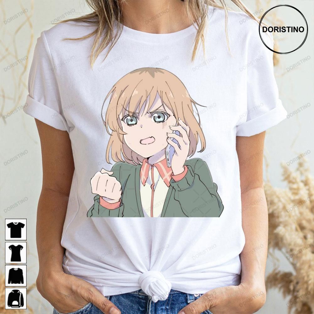 Cute Face Aoi Miyamori Shirobako Doristino Limited Edition T-shirts