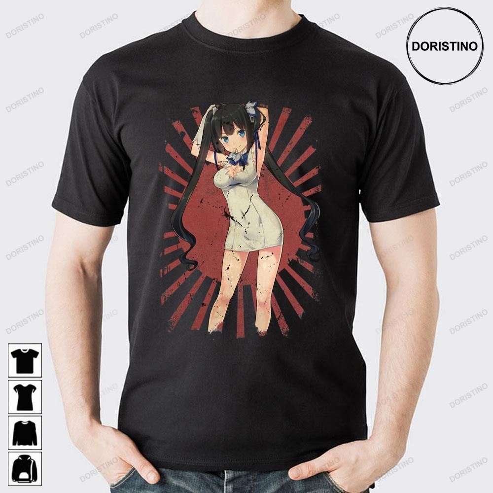 Danmachi Japan Anime Hestia Is It Wrong To Try To Pick Up Girls In A Dungeon Doristino Limited Edition T-shirts