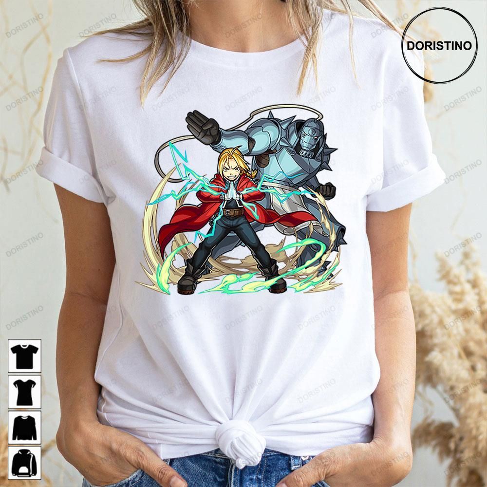 Edward Elric Evolution Fullmetal Alchemist Doristino Awesome Shirts