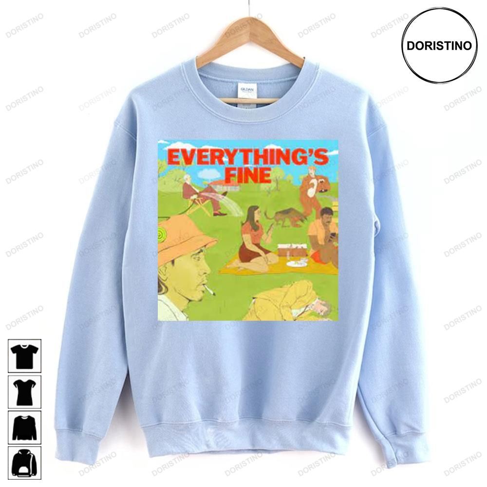 Everything's Fine Matt Corby Doristino Limited Edition T-shirts