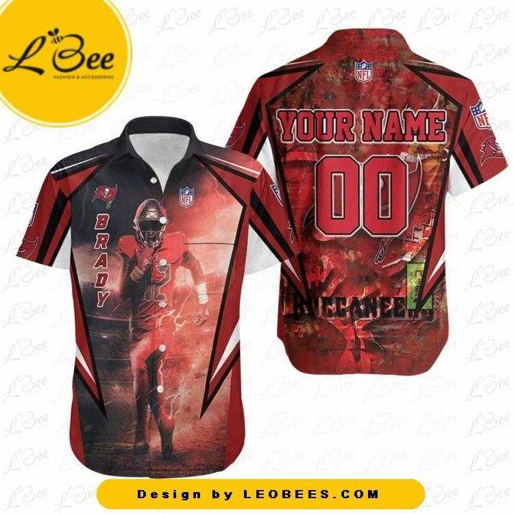 Tampa Bay Buccaneers NFL Baby Yoda Tiki Flower Hawaiian Shirt -  Freedomdesign