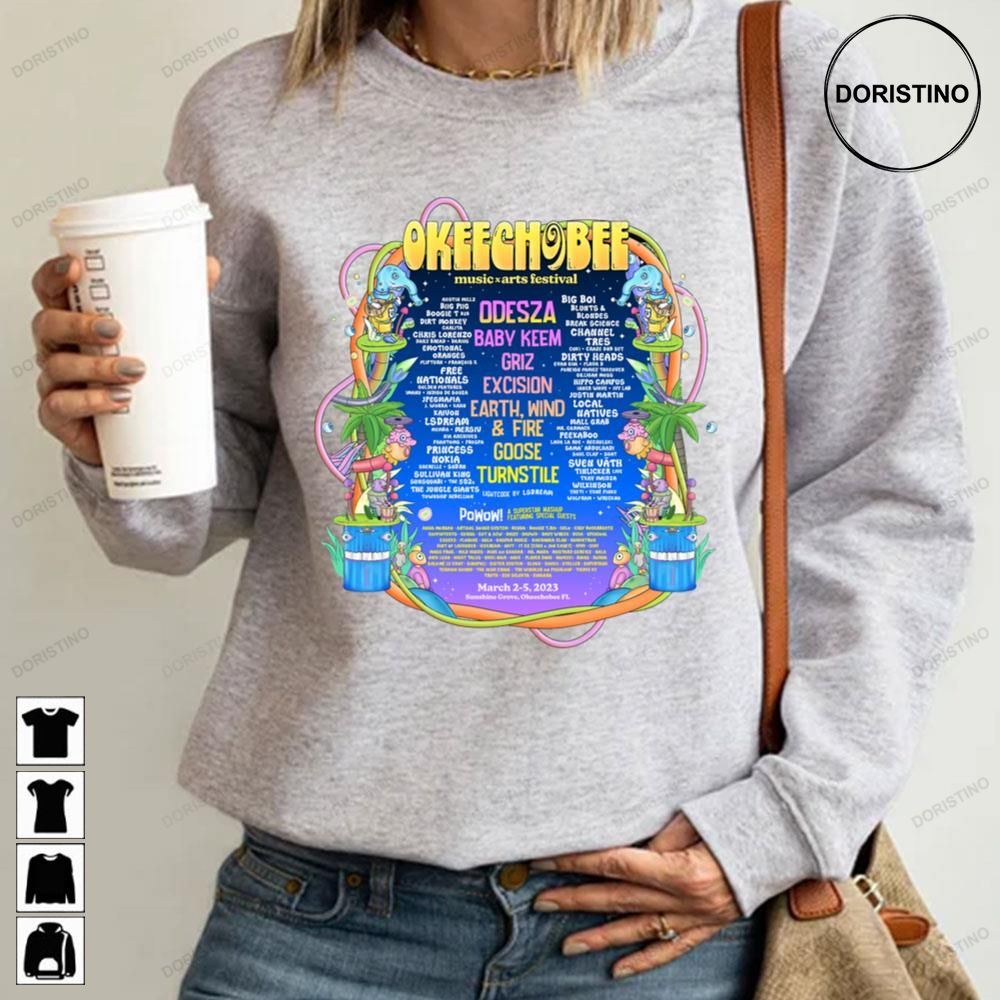 2023 Okeechobee Music Festival Limited Edition T-shirts