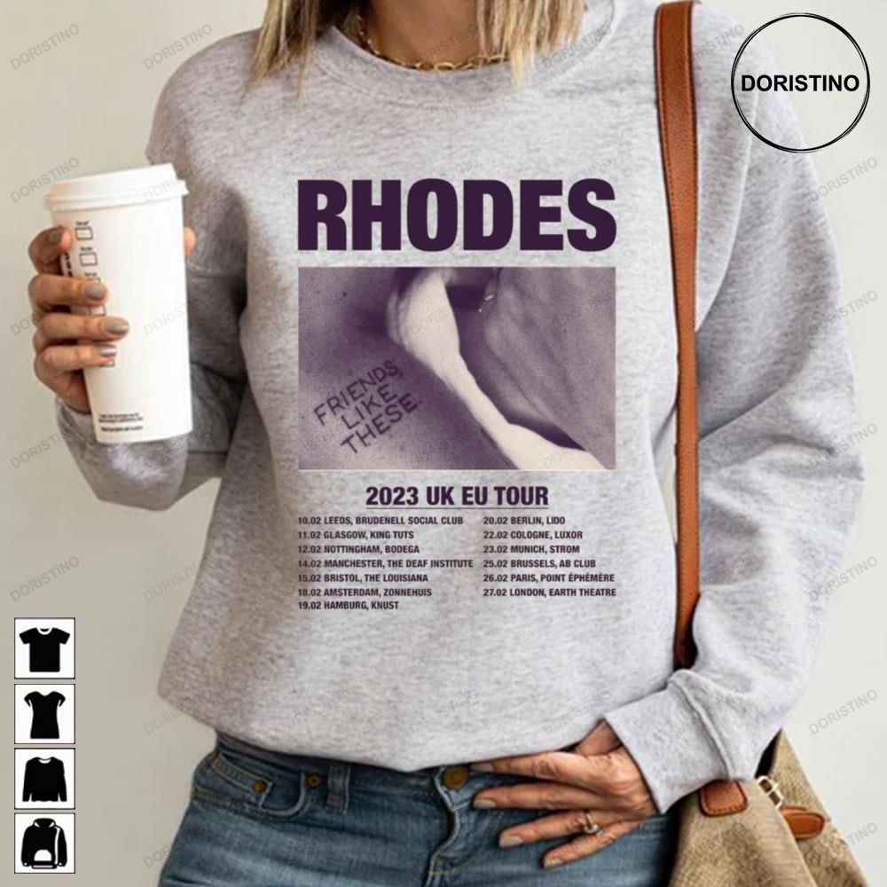 2023 Uk Eu Tour Rhodes Limited Edition T-shirts
