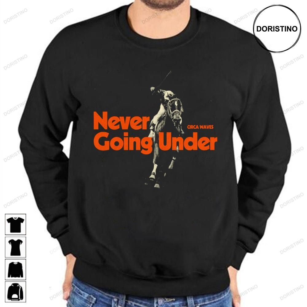 Never Going Under Circa Waves 2023 Album Awesome Shirts