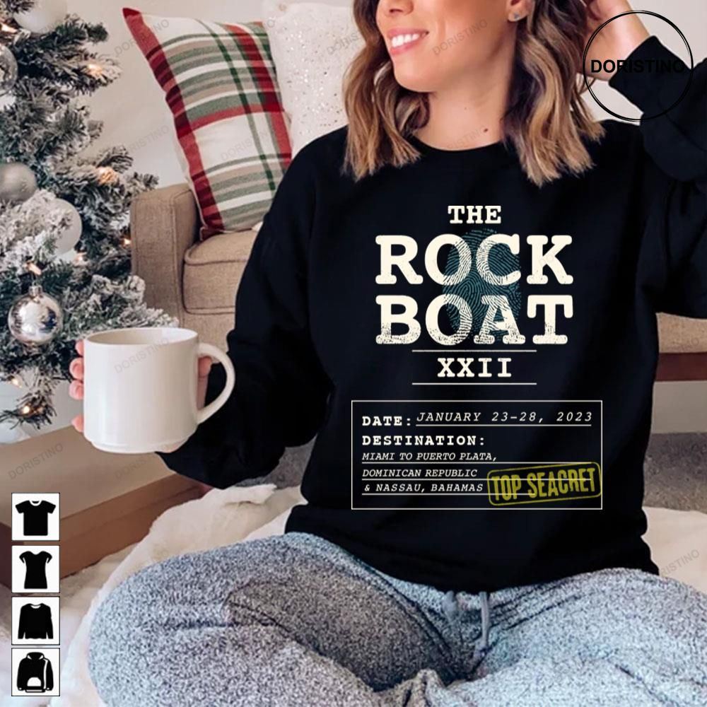 The Rock Boat 2023 Awesome Shirts