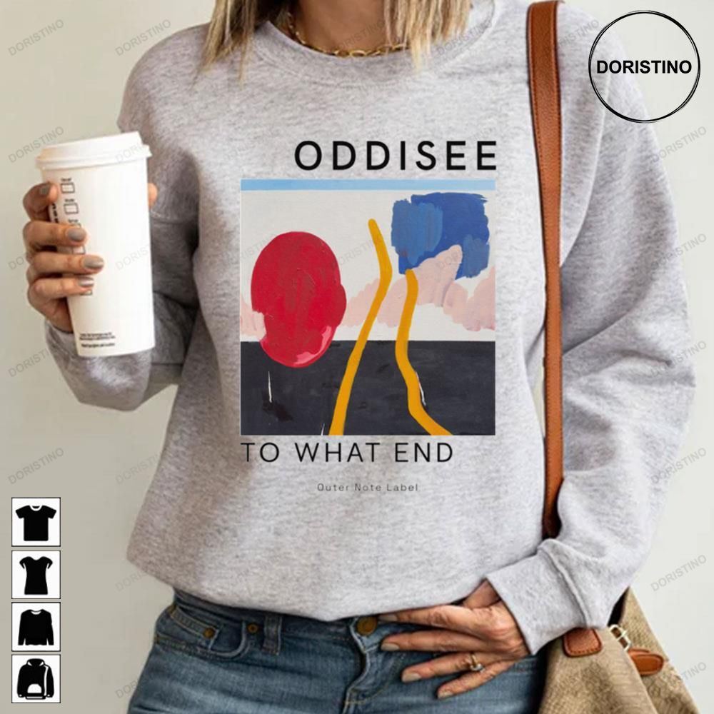 To What End Oddisee 2023 Album Limited Edition T-shirts