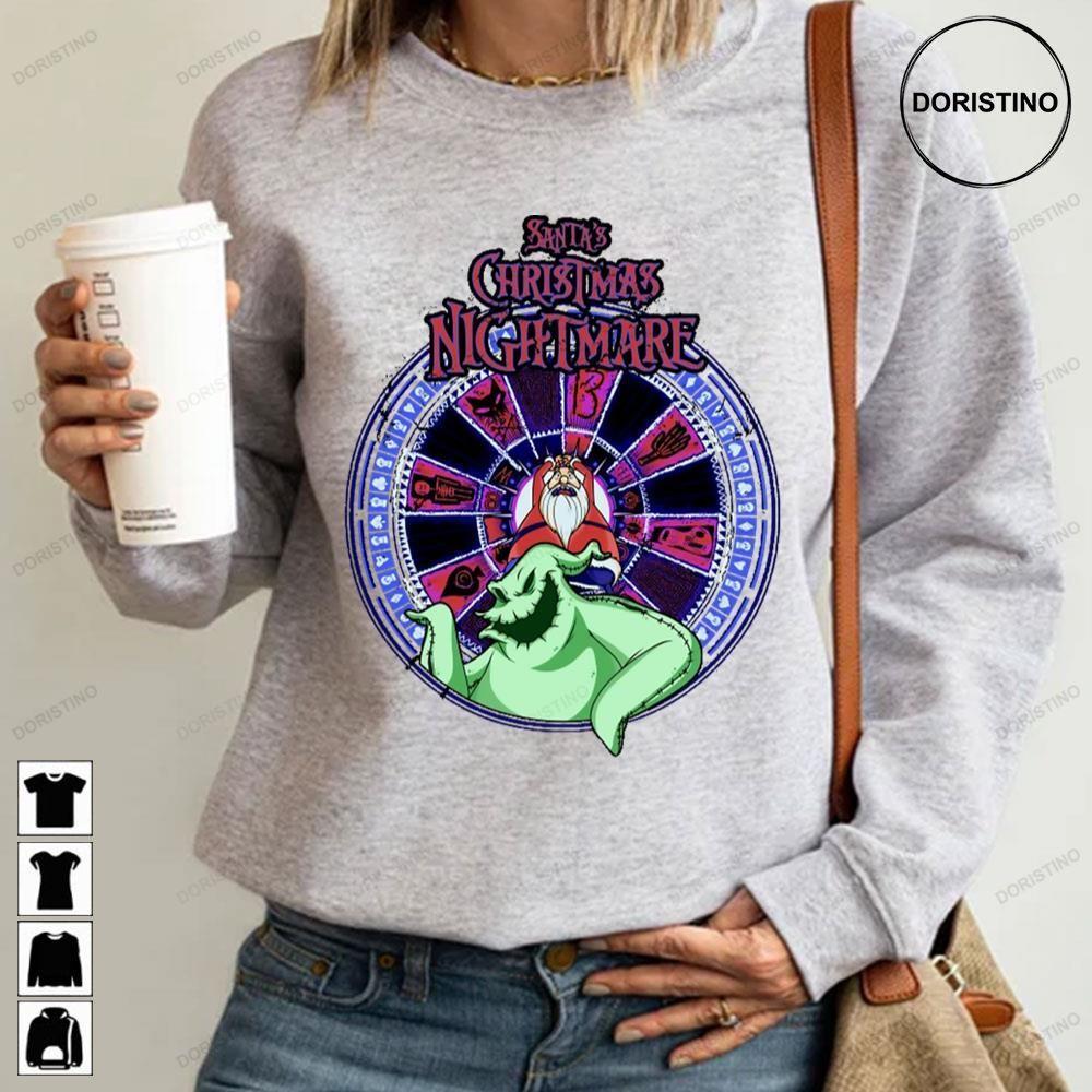 Santas The Nightmare Before Christmas 2 Doristino Tshirt Sweatshirt Hoodie