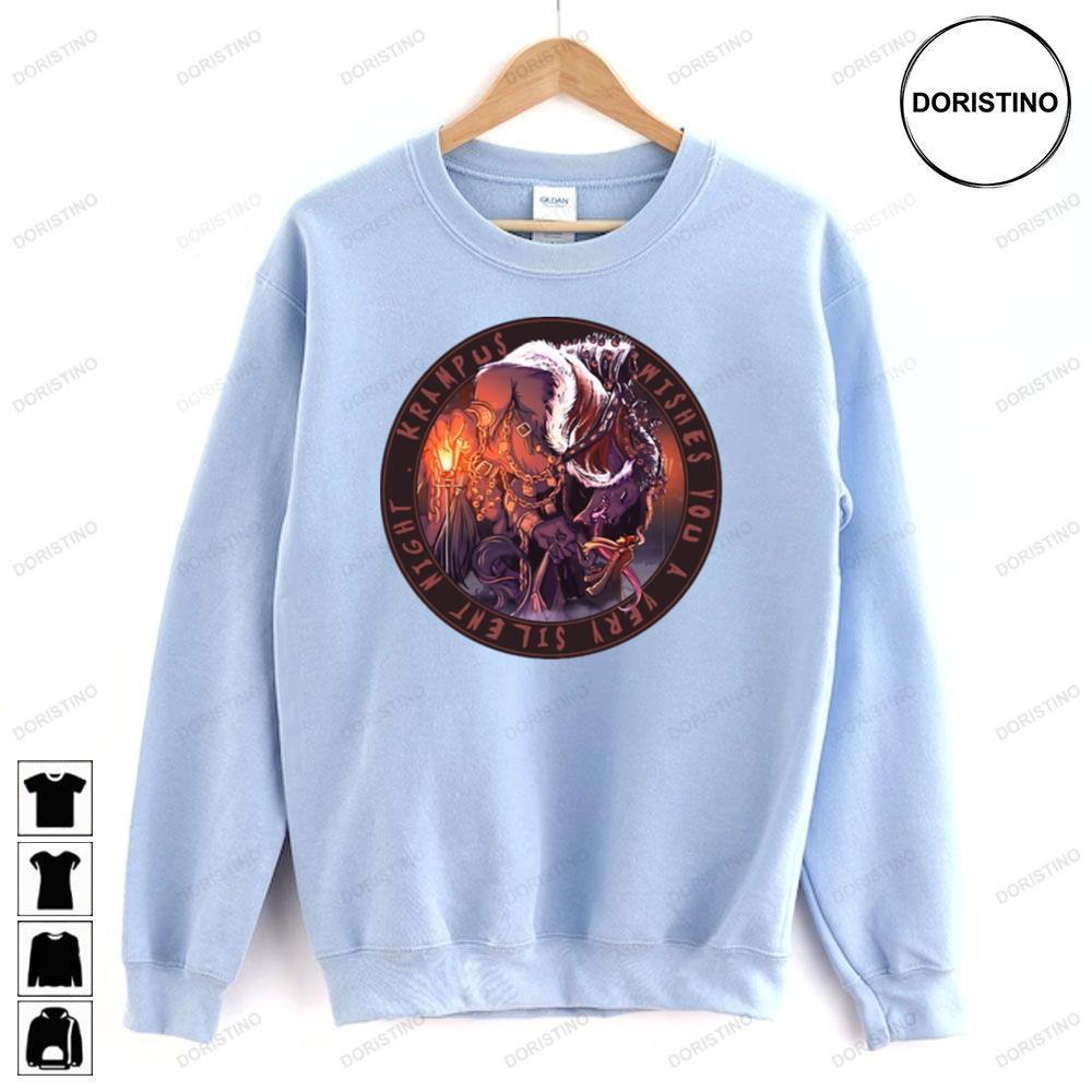 Silent Night Krampus Christmas 2 Doristino Tshirt Sweatshirt Hoodie