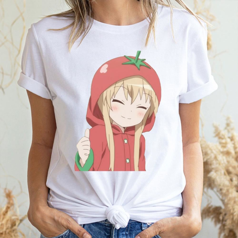 Kawaii As Heck Tomato Girl Yuruyuri 2 Doristino Awesome Shirts