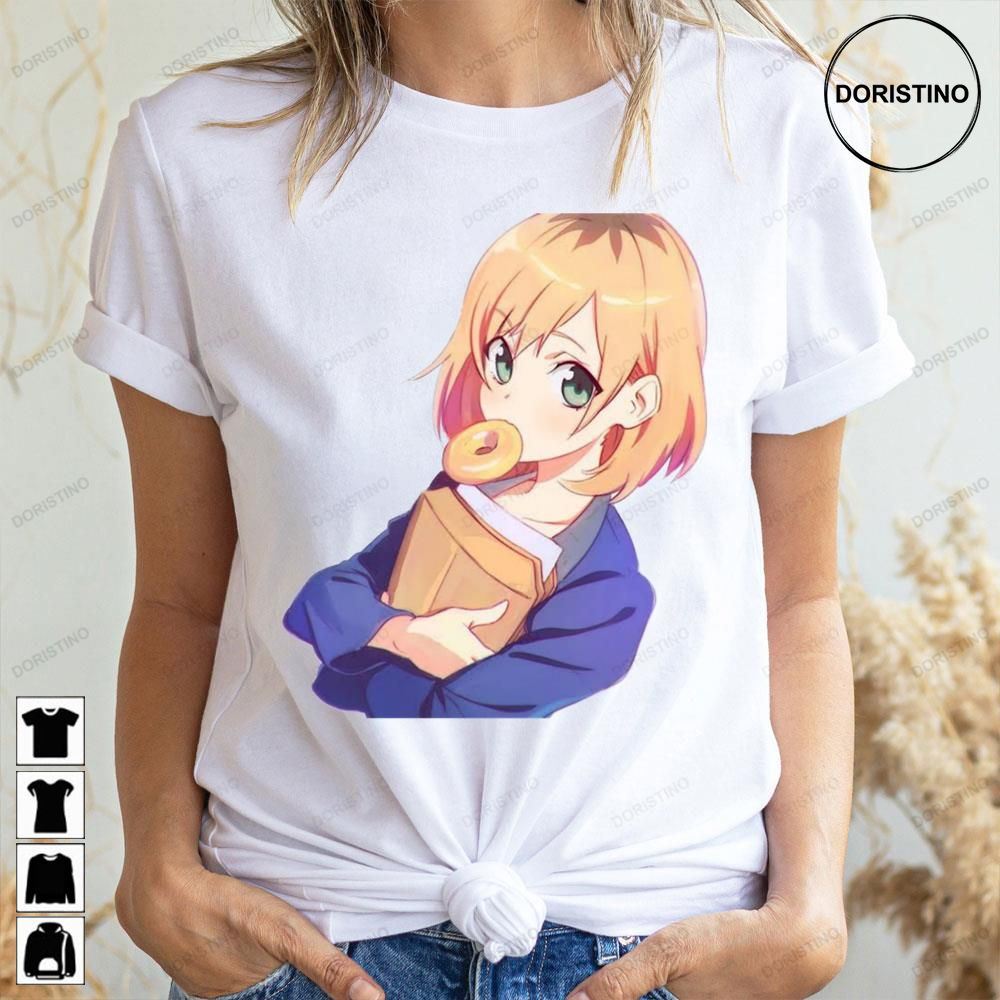 Funny Shirobako Selection Project Doristino Limited Edition T-shirts