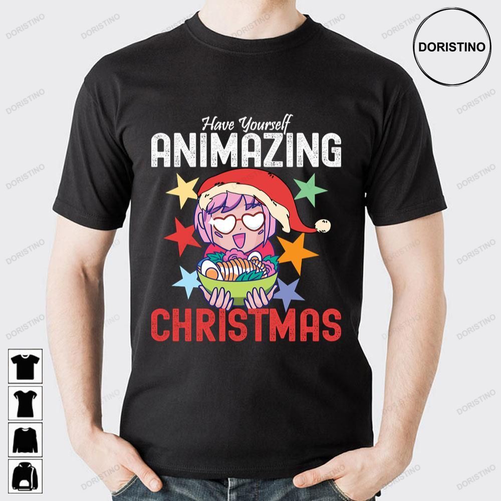 Have An Animazing Christmas The Greatest Demon Lord Is Reborn As A Typical Nobody Doristino Awesome Shirts