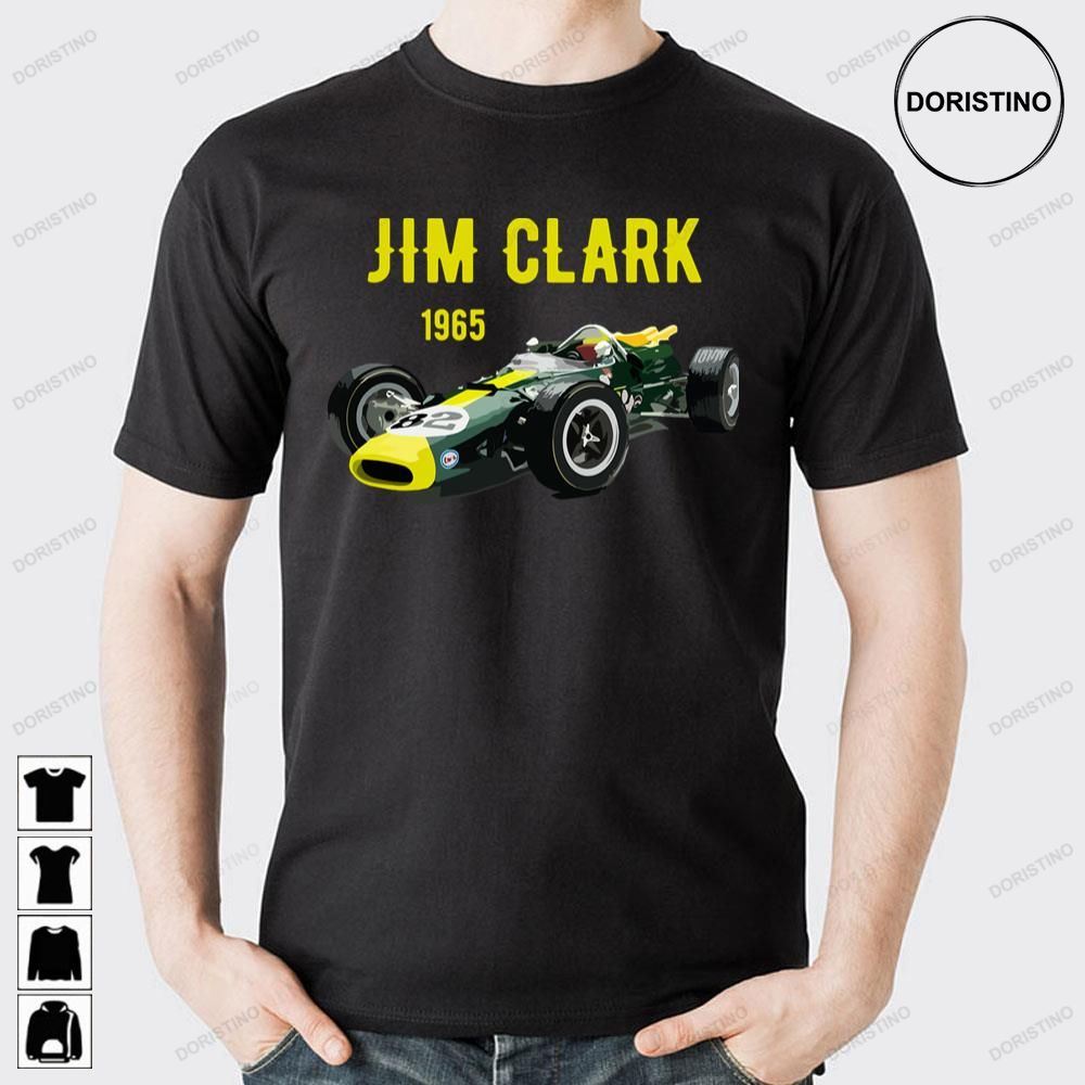 Jim Clark 1965 Lotus 38 Racing Doristino Awesome Shirts