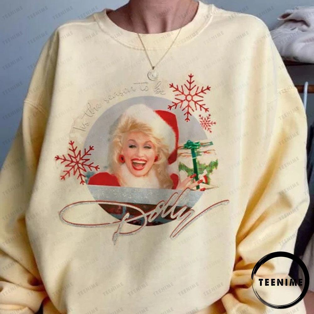 Holly Dolly Christmas Tis The Season To Be Vintage Teenime Limited Edition Shirts