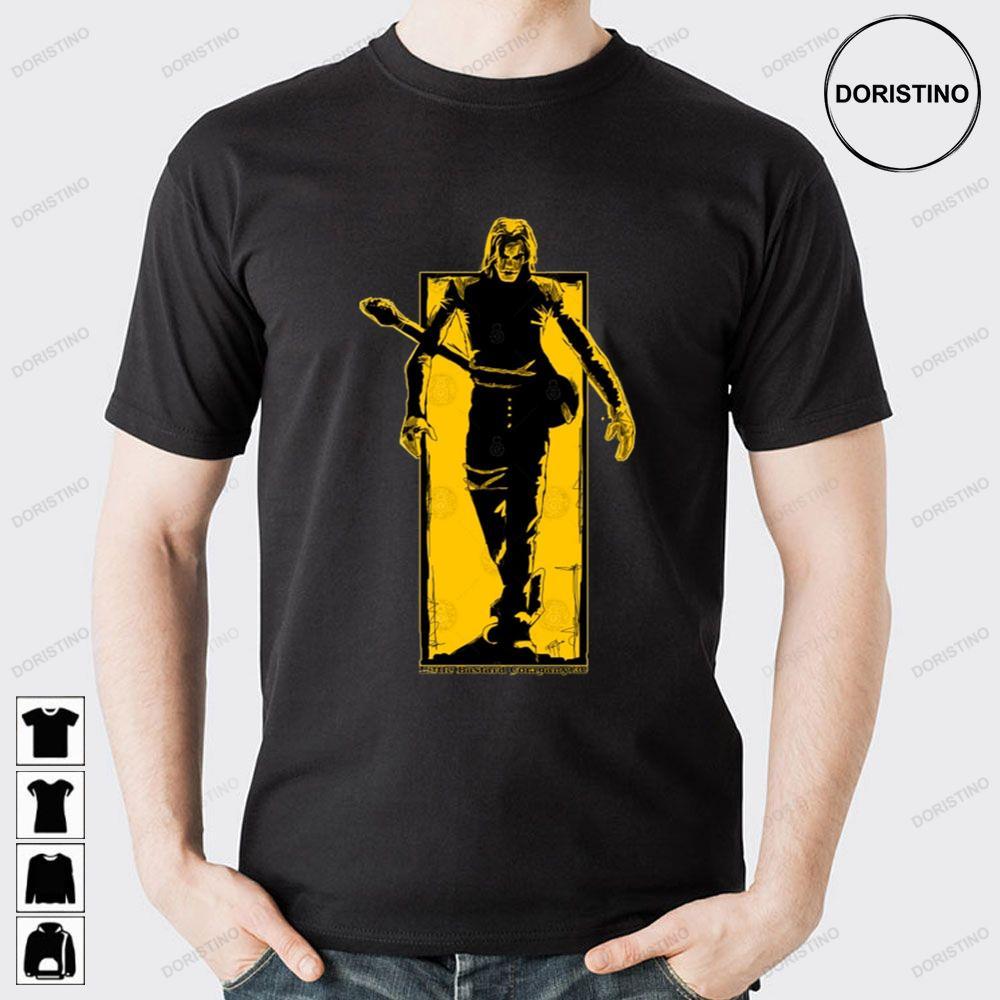 Yellow Style The Crow 2 Doristino Sweatshirt Long Sleeve Hoodie