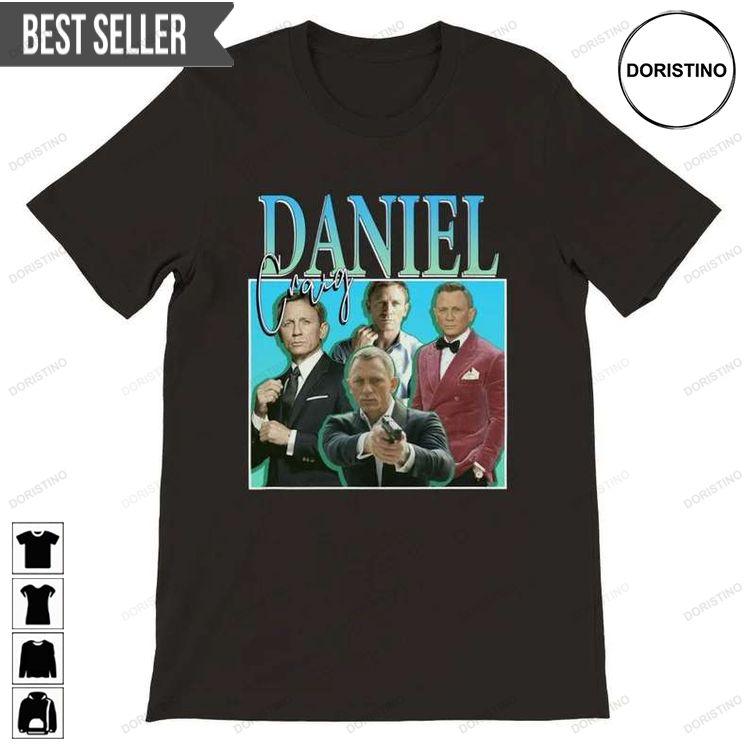 Daniel Craig James Bond Doristino Hoodie Tshirt Sweatshirt