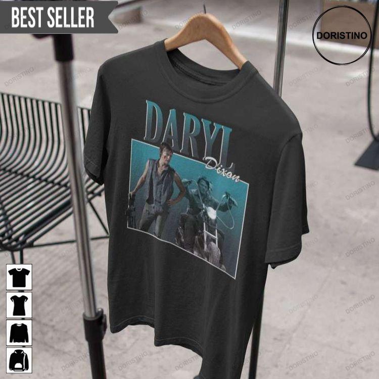 Daryl Dixon The Walking Dead Ver 2 Doristino Hoodie Tshirt Sweatshirt