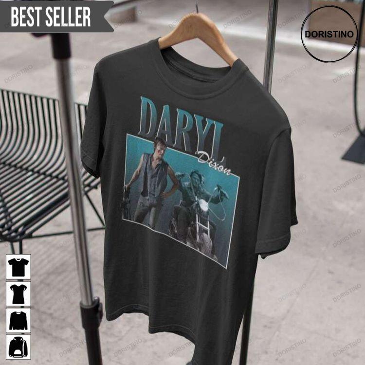 Daryl Dixon The Walking Dead Doristino Tshirt Sweatshirt Hoodie