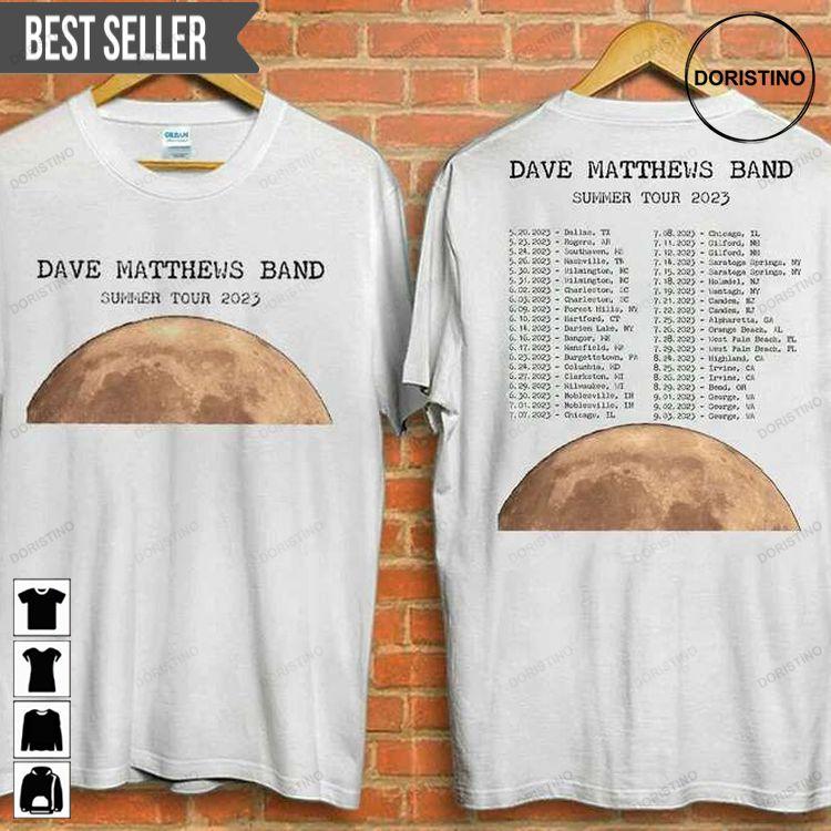 Dave Matthews Band Summer Tour 2023 Short-sleeve Doristino Tshirt Sweatshirt Hoodie