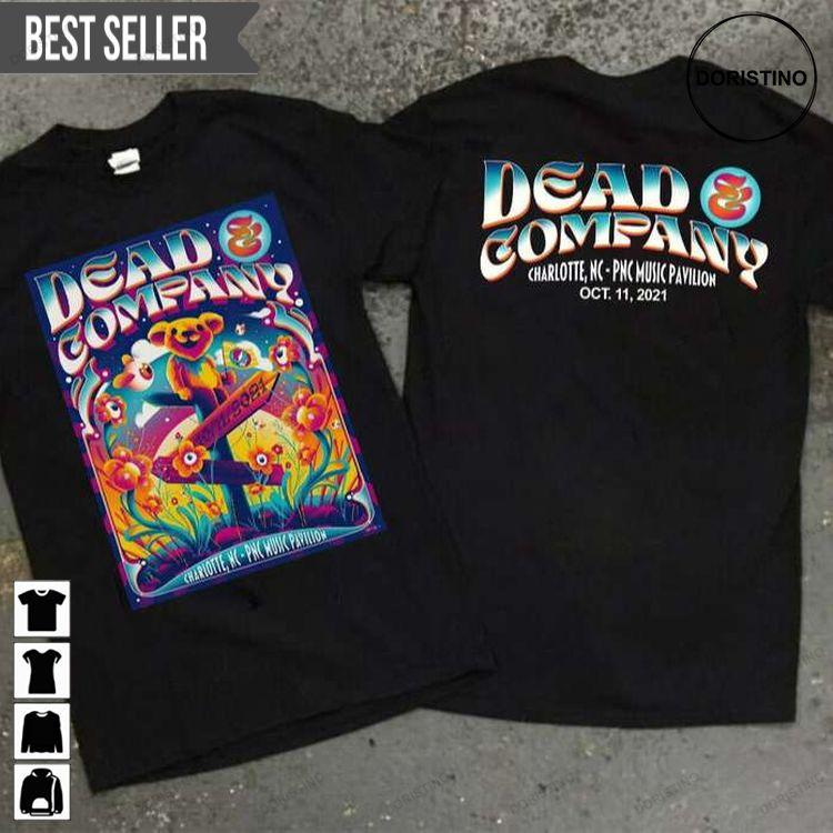 Dead And Company Charlotte Nc Tour 2021 Rock Band Doristino Tshirt Sweatshirt Hoodie