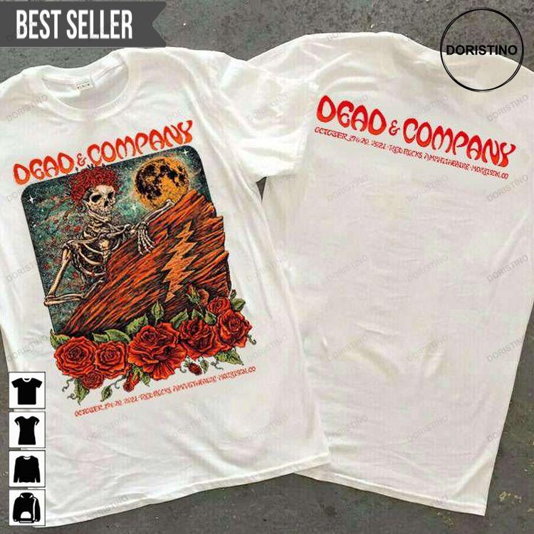 Dead And Company Morrison Co Tour 10-19-2021 Red Rocks Unisex Grateful Dead Doristino Hoodie Tshirt Sweatshirt