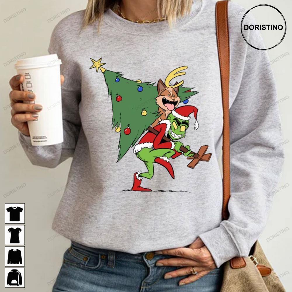 Sinful Grinch Christmas 2 Doristino Hoodie Tshirt Sweatshirt